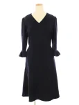ボーダーズアットバルコニーワンピース 21SS V-NECK DRESS BD2111-3E-04 2021年 ネイビーの参考買取価格