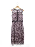 トッカラベンダーワンピース Flower Bouquet Embroidery Dress OPTUIW0500 2021年 パープルの参考買取価格