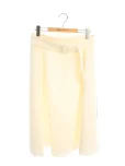 フォクシーニューヨークスカート 41012 skirt ベルト付き 2020年 ホワイトの参考買取価格