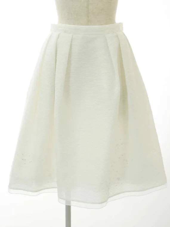 フォクシーブティック スカート 37686 Skirt SPRING VALLEY 2018年 ホワイト買取実績 | 名古屋市中村区