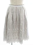 フォクシーブティックスカート 39337 skirt ストライプ 2019年 ベージュの参考買取価格