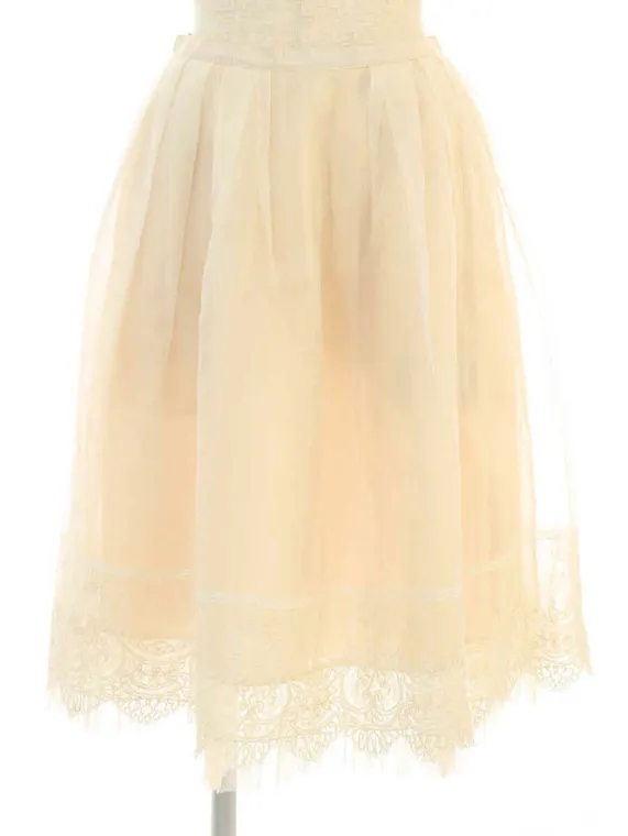 フォクシーブティック スカート 38469 Skirt Garland 2018年 オイスターベージュ買取実績 | 東京都品川区