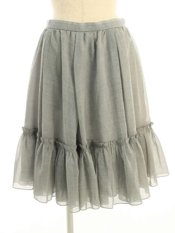 フォクシーブティック スカート Skirt Ruffles 40311 2019年 ソフィーグレー買取参考価格 | 札幌市白石区
