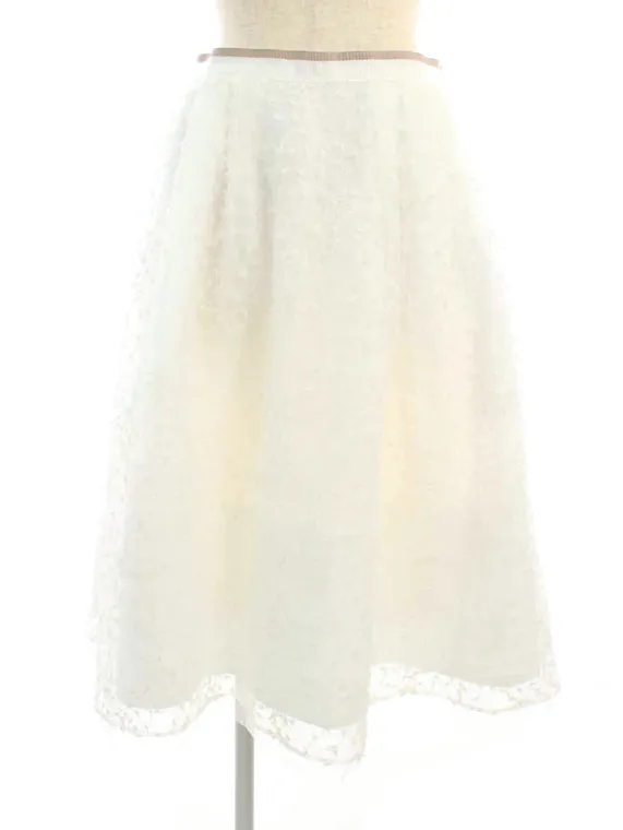 フォクシーブティック スカート 39683 Skirt Manoir 2019年 ホワイト買取実績 | 神戸市東灘区