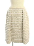 フォクシーブティックスカート 40736 Tweed Skirt 2020年 ベージュの参考買取価格