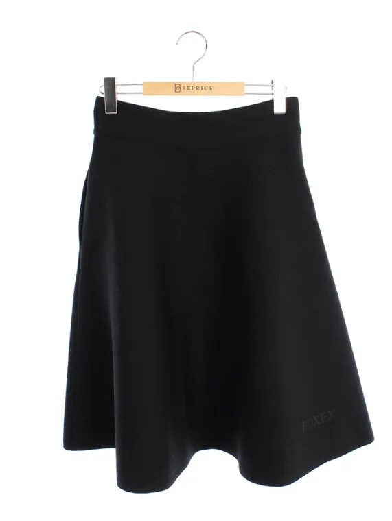 フォクシーブティック スカート 41364 Knit Skirt Circular Mini 2020年 ブラック買取参考価格 | 神奈川県藤沢市