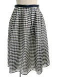 フォクシーブティックスカート FRENCH GINGHAM SKIRT 42696 2022年 ネイビーの参考買取価格