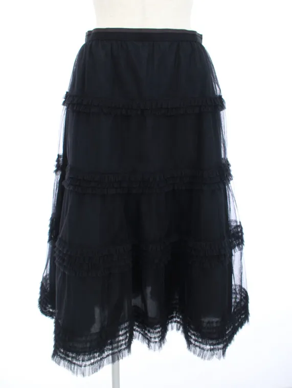 フォクシーブティック スカート Skirt Jupiter 42062 2021年 ブラック買取実績 | 神戸市東灘区