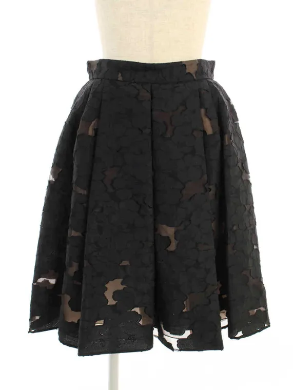 フォクシーブティック スカート 37056 Skirt 2017年 ブラック買取実績 | 大阪市東住吉区