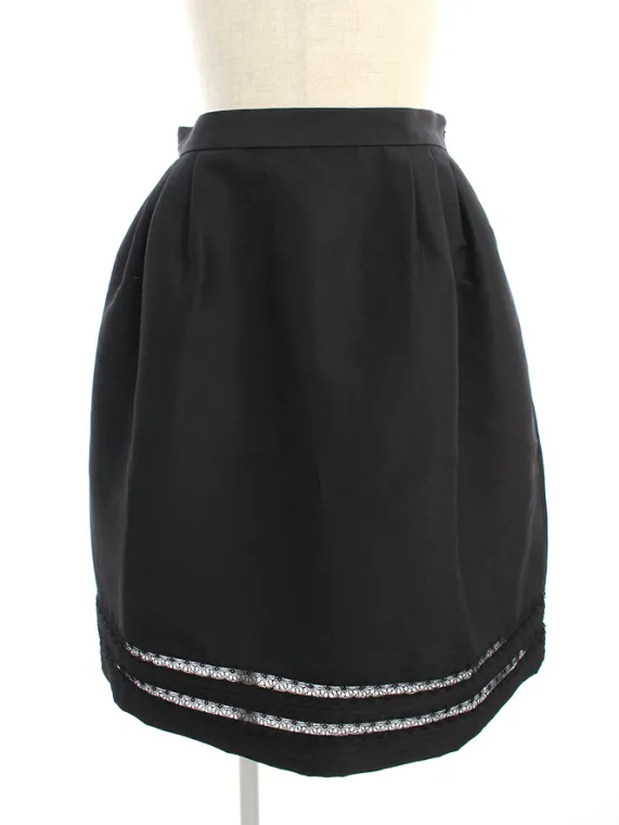 フォクシーブティック スカート 38557 Skirt 2018年 ブラック買取実績 | 大阪市中央区