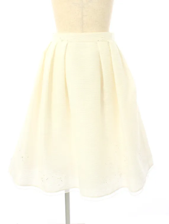 フォクシーブティック スカート 37686 Skirt SPRING VALLEY 2018年 ホワイト買取実績 | 大阪市中央区