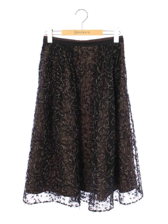 フォクシーブティック スカート 39683 Skirt Manoir 2019年 ブラック買取実績 | 大阪市中央区