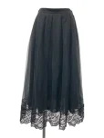 ルネ(Rene)スカート フレア レース 6214231 2022年 ブラックの参考買取価格