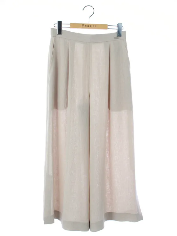 フォクシーブティック パンツ 40734 Washable Wide Pant 2020年 ベージュ買取参考価格 | 東京都荒川区