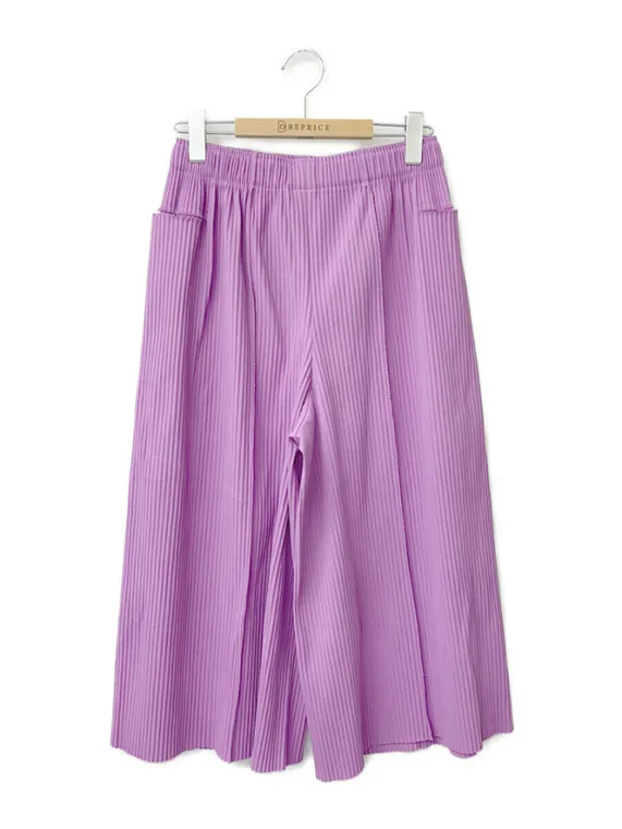 ミーイッセイミヤケ パンツ FINE KNIT PLEATS BOTTOM 3 MI32KF922 2023年 パープル買取参考価格 | 兵庫県尼崎市