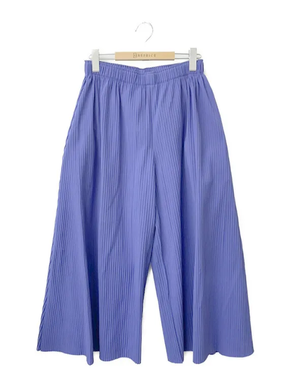 ミーイッセイミヤケ パンツ FINE KNIT PLEATS BOTTOM 3 MI24KF938 2022年 パープル買取参考価格 | 兵庫県尼崎市