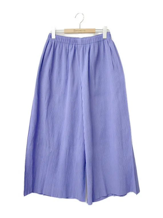 ミーイッセイミヤケ パンツ FINE KNIT PLEATS BOTTOM MI32KF398 2023年 パープル買取参考価格 | 兵庫県尼崎市
