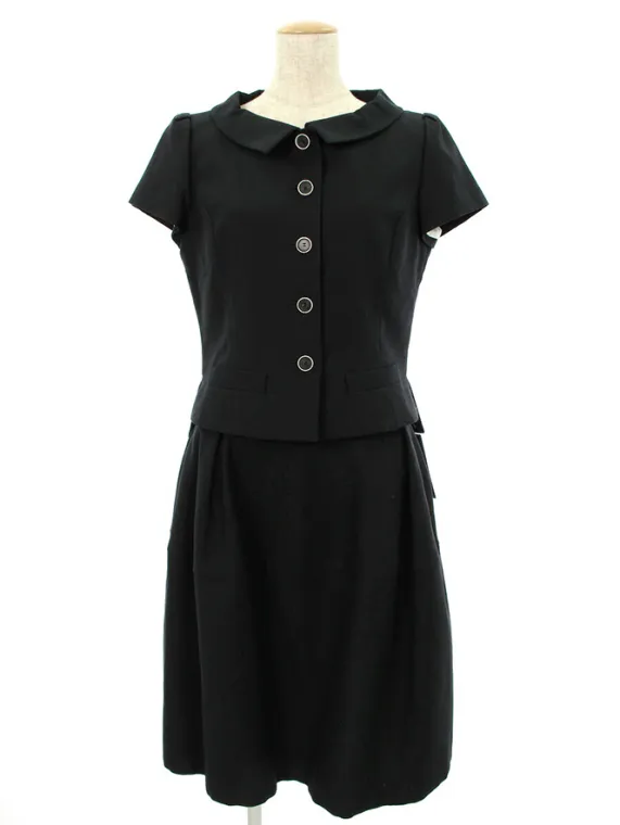 フォクシーブティック スカートスーツ 34492 Jacket ＆ Skirt Orangerie 2015年 ミッドナイトブルー買取実績 | 堺市西区