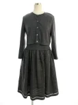 フォクシーブティックワンピーススーツ Lady Gray 36153 2016年 グレーの参考買取価格