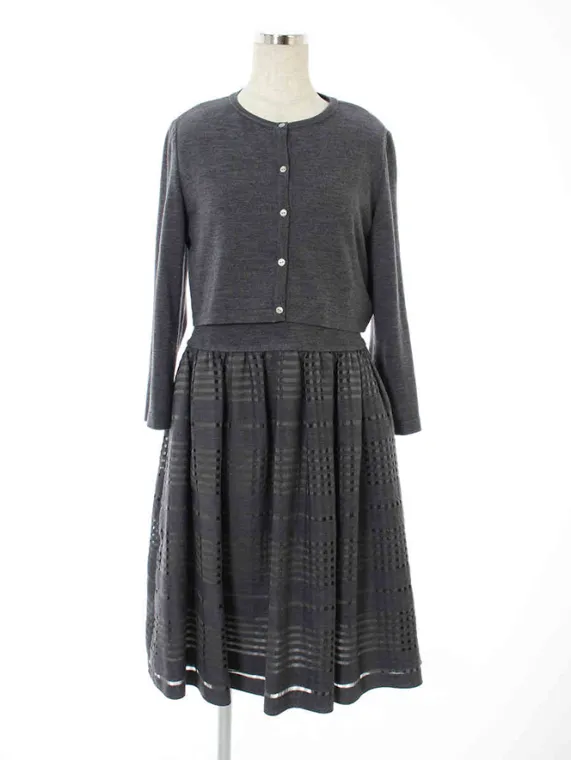 フォクシーブティック ワンピーススーツ 36153 Dress Lady Gray 2016年 グレー買取実績 | 神奈川県横浜市
