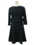 トッカワンピーススーツ 17AW ウール混 ジャケット ワンピース 2017年 ネイビーの参考買取価格