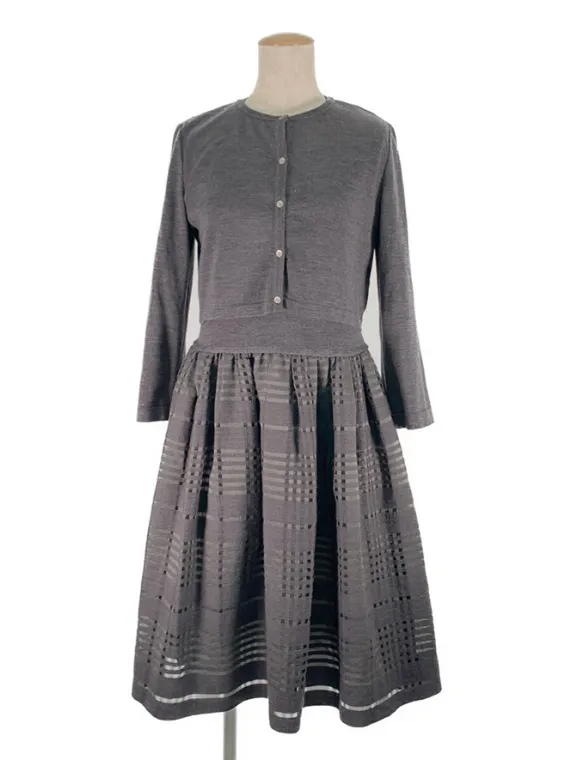 フォクシーブティック ワンピーススーツ Dress Lady Gray 36153 2016年 グレー買取参考価格 | 大阪市天王寺区