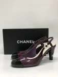 シャネルパンプス ストラップ バイカラー ココマーク ブラックの参考買取価格