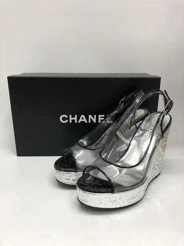 シャネル ウエッジソール サンダル買取参考価格 | 大阪市福島区