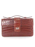 フォクシーブティックショルダーバッグ 38693 Wallet Clutch 2018年 ブラウンの参考買取価格