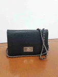 ルネ(Rene)ショルダーバッグ CAPELLA チェーンウォレット レザー ブラックの参考買取価格