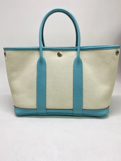 エルメス ハンドバッグ 2015年 ガーデンパーティTPM トワルアッシュ×レザー ベージュ買取参考価格 | 東京都板橋区