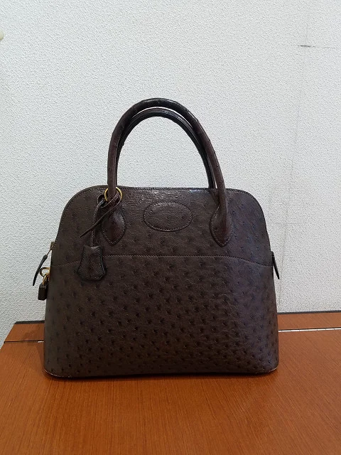 エルメス ボリード 32 オーストリッチ ブラウン買取参考価格 | 大阪市阿倍野区