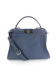 フェンディハンドバッグ Selleria PEEKABOO REGULAR 2WAY ショルダー ブルーの参考買取価格