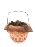 フォクシーブティックハンドバッグ HAMPTON BASKET FOR PARTY ミンク バスケット 29613 2014年 ブラウンの参考買取価格