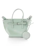 フォクシーブティックハンドバッグ Mini Everyｄay Tote 39511 2019年 グリーンの参考買取価格