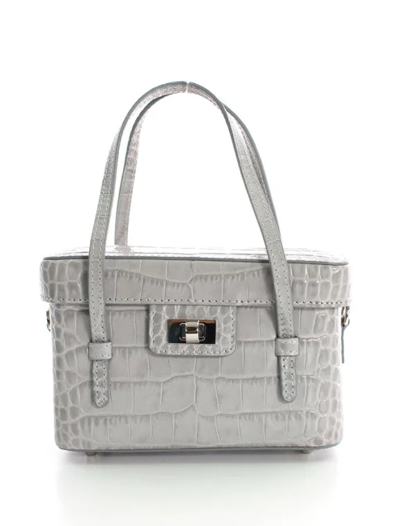 フォクシーブティック ハンドバッグ 40211 Bag Jewel Box ミンクファー付き 2019年 グレー買取参考価格 | 大阪市淀川区