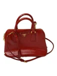 プラダハンドバッグ SAFFIANO VERNIC レッドの参考買取価格