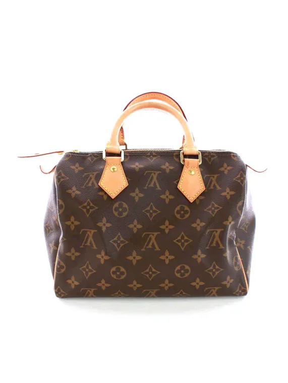 LOUIS VUITTON ハンドバッグ モノグラム スピーディ25 ブラウン ルイヴィトン モノグラム スピーディ25 M41109 2021年 ブラウン