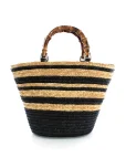 ルネ(Rene)ハンドバッグ バンブーハンドル Basket Bag ブラックの参考買取価格