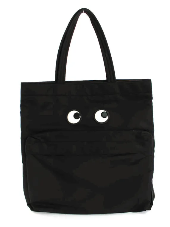 アニヤハインドマーチ トートバッグ Nero Anya hindmarch recycled nylon tote bag eyes ブラック買取参考価格 | 東京都世田谷区