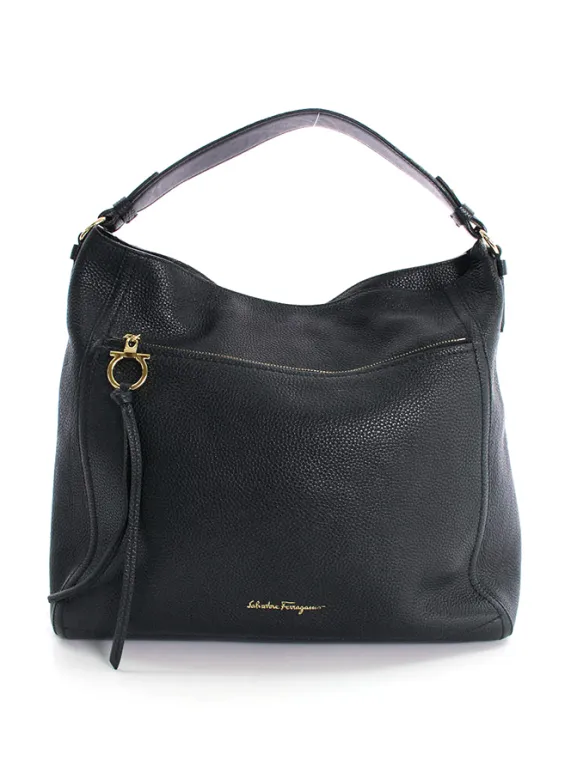フェラガモ トートバッグ ALLY HOBO アリー ホーボー ガンチーニ 21F865 ブラック買取参考価格 | 東京都品川区