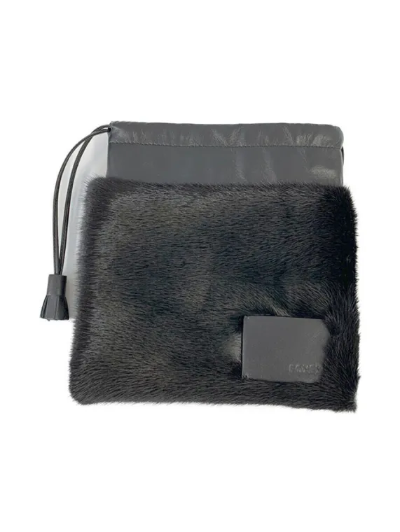 フォクシーブティック ポーチ Fur Pouch Marron Cream 42149 ブラック買取参考価格 | 大阪市中央区