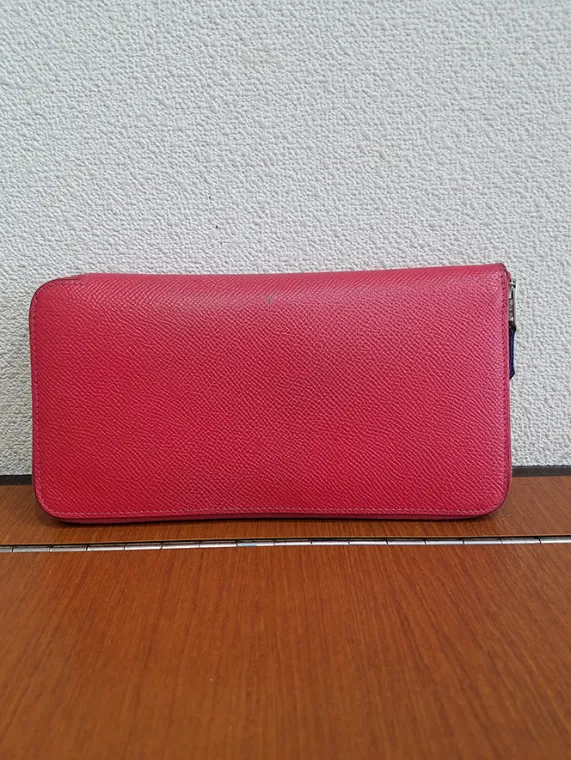 エルメス 財布 アザップロングシルクイン レッド買取参考価格 | 兵庫県西宮市