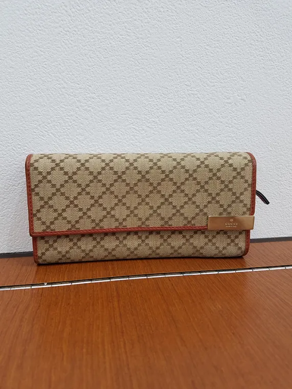 グッチ 財布 キャンバス地 チェーン付き 269541 ブラウン買取参考価格 | 大阪市浪速区