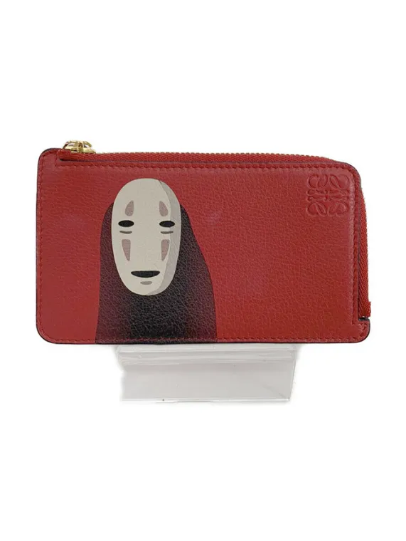 LOEWE ジブリ 千と千尋の神隠し コラボ カオナシ カード コインケース LOEWE - LOEWE ジブリ 千と千尋の神隠し コラボ カオナシ カード