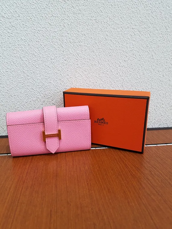 エルメス キーケース ベアン 4連 2015年 ピンク買取参考価格 | 横浜市港北区