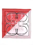 エルメススカーフ カレ 70 Grand Manege Bandana グラン マネージュ バンダナ 2021年 レッドの参考買取価格