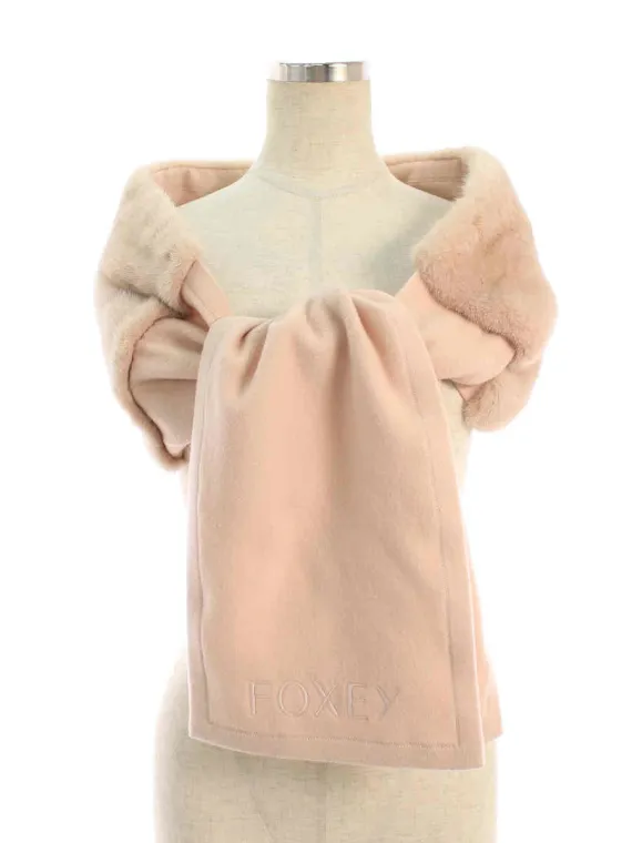 フォクシーブティック マフラー 37596 Fur Stole SONATINE ミンク×カシミヤ 2017年 クラシックピンク買取参考価格 | 兵庫県西宮市