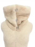 フォクシーブティックネックウォーマー スヌード 39025 Mink Fur Jewel Snood 2017年 ベージュの参考買取価格