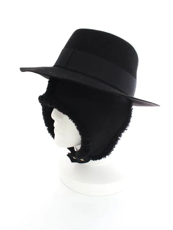 シャネル ハット 21AW フェルト＆シープスキン ココマーク ブラック買取参考価格 | 大阪市中央区